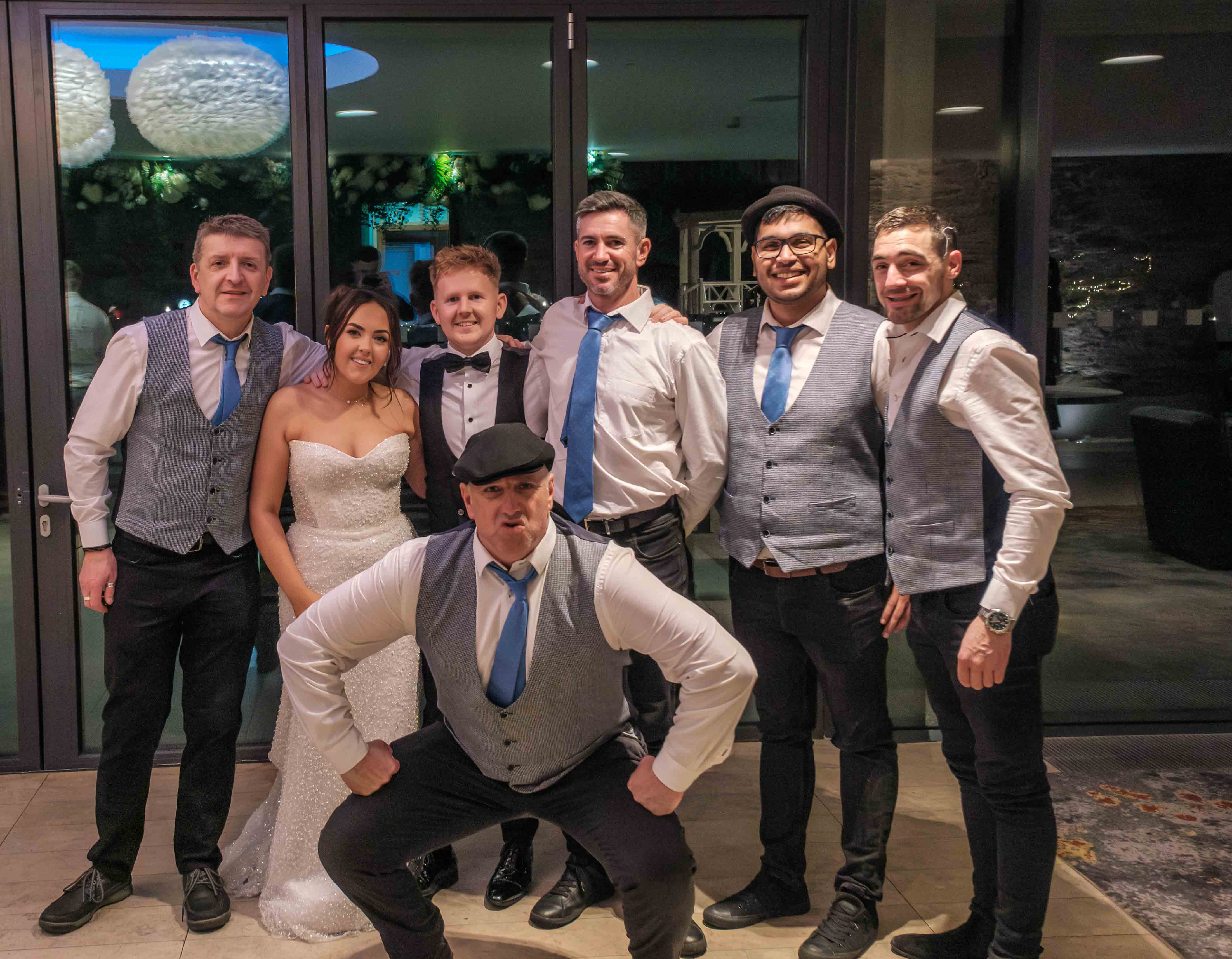 Late-night party energy